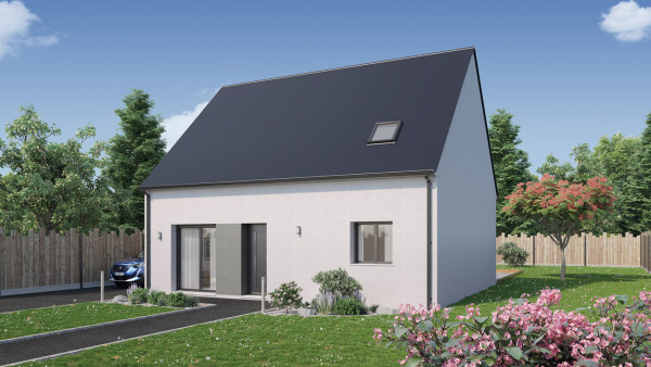 Maison neuve à Corquilleroy avec 4 chambres sur terrain de 910m2 - image 1