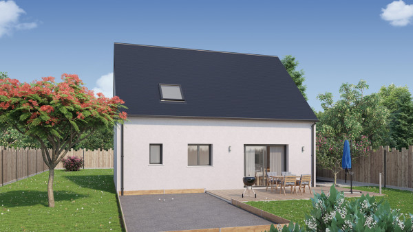 Maison neuve à Boynes avec 4 chambres sur terrain de 1301m2 - image 2