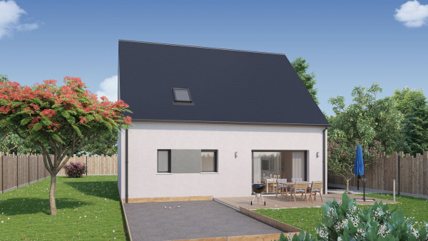 Maison neuve à Boynes avec 4 chambres sur terrain de 582m2 - image 2