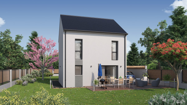 Maison neuve à Saint-Épain avec 3 chambres sur terrain de 219m2 - image 2