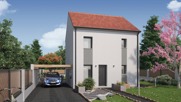 Maison neuve à Patay avec 3 chambres sur terrain de 689m2 - image 2