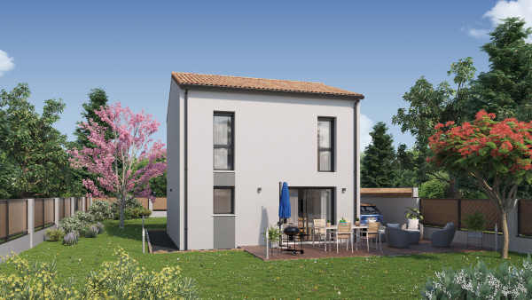 Maison neuve à Dissay avec 3 chambres sur terrain de 632m2 - image 2