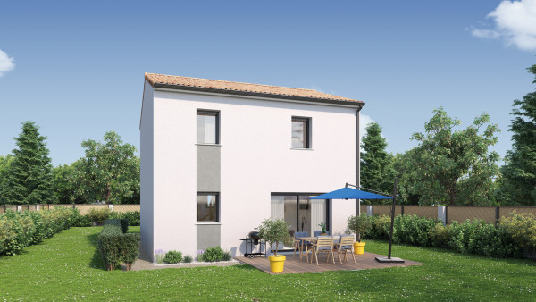 Maison neuve à Bouaye avec 3 chambres sur terrain de 330m2 - image 2