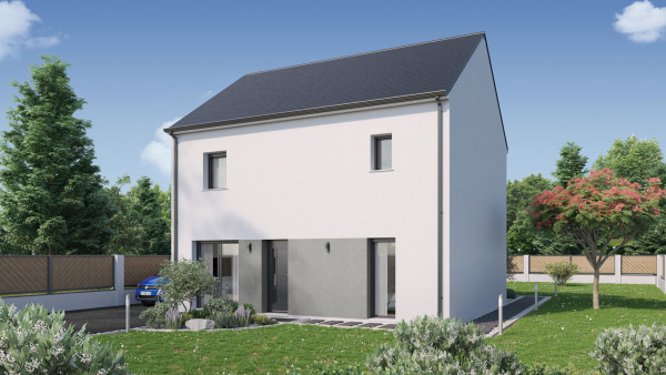 Maison neuve à Chaingy avec 4 chambres sur terrain de 791m2 - image 2