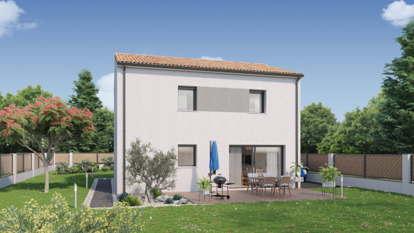 Maison neuve à Rouans avec 4 chambres sur terrain de 724m2 - image 2