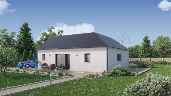 Maison neuve à Langeais avec 3 chambres sur terrain de 359m2 - image 2