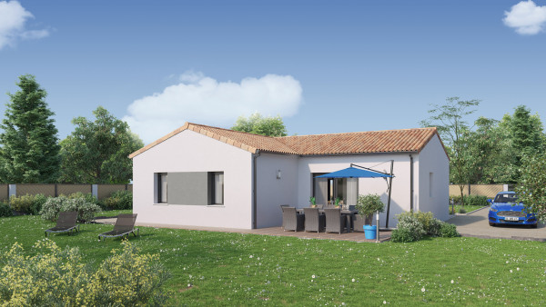 Maison neuve à Roiffé avec 3 chambres sur terrain de 1146m2 - image 1