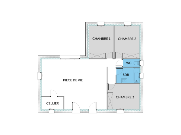 Plan (maison 1676)