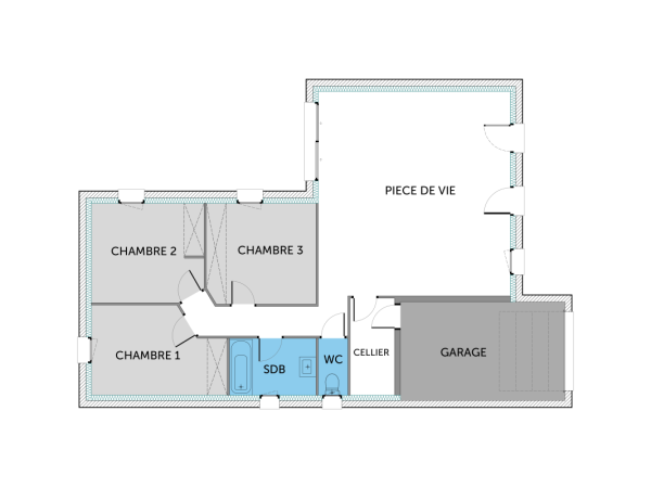 Plan (maison 1680)