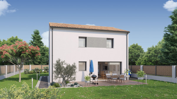 Maison neuve à Arbanats avec 4 chambres sur terrain de 549m2 - image 1