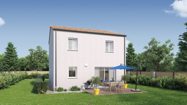 Maison neuve à Béruges avec 3 chambres sur terrain de 640m2 - image 2