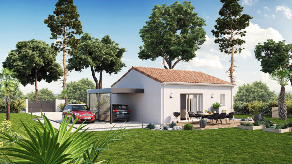 Maison neuve à Châtellerault avec 1 chambres sur terrain de 800m2 - image 2