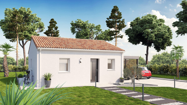 Maison neuve à La Plaine avec 2 chambres sur terrain de 750m2 - image 1