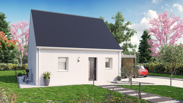 Maison neuve à Saint-Avé avec 2 chambres sur terrain de 280m2 - image 1