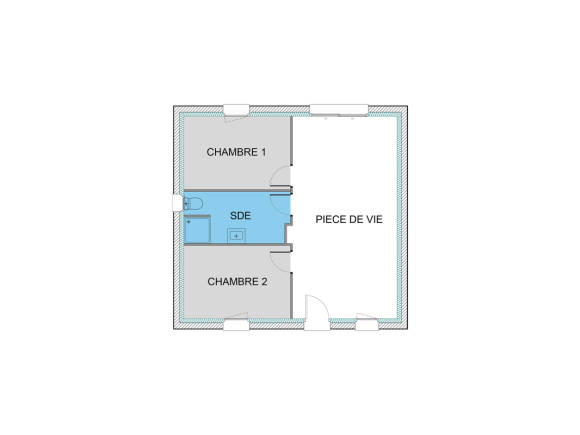 Plan (maison 1612)