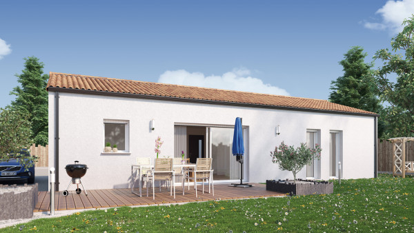 Maison neuve à Montaigu-Vendée avec 4 chambres sur terrain de 400m2 - image 1