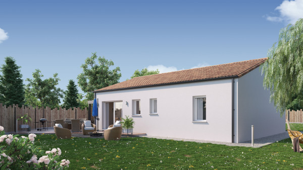 Maison neuve à Montaigu-Vendée avec 3 chambres sur terrain de 400m2 - image 1