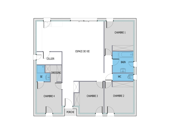 Plan (maison 1741)