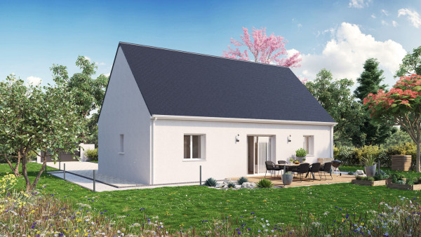 Maison neuve à Montcourt-Fromonville avec 2 chambres sur terrain de 481m2 - image 2