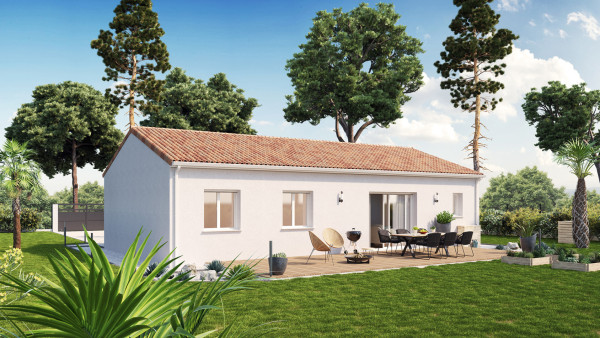 Maison neuve à Carcarès-Sainte-Croix avec 1 chambres sur terrain de 800m2 - image 2