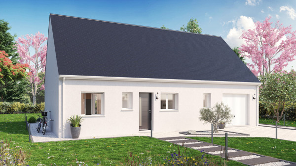 Maison neuve à Saint-Épain avec 1 chambres sur terrain de 219m2 - image 1