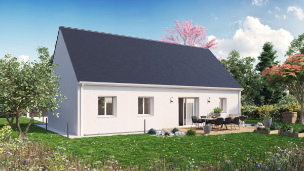 Maison neuve à Paucourt avec 2 chambres sur terrain de 720m2 - image 2