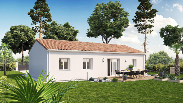 Maison neuve à Chasseneuil-du-Poitou avec 2 chambres sur terrain de 416m2 - image 2