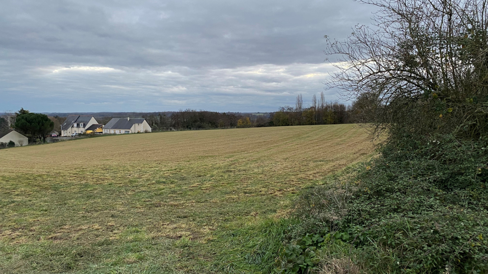 Terrain constructible de 463m2 à Azay-le-Rideau