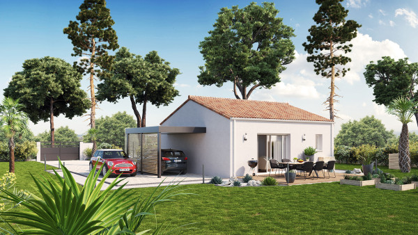 Maison neuve à Montaigu-Vendée avec 1 chambres sur terrain de 400m2 - image 2