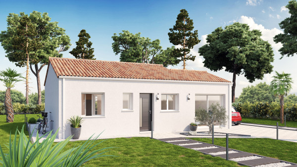 Maison neuve à Montaigu-Vendée avec 1 chambres sur terrain de 400m2 - image 1