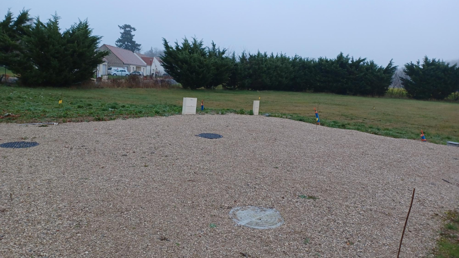 Terrain constructible de 482m2 à La Ferté-Saint-Aubin