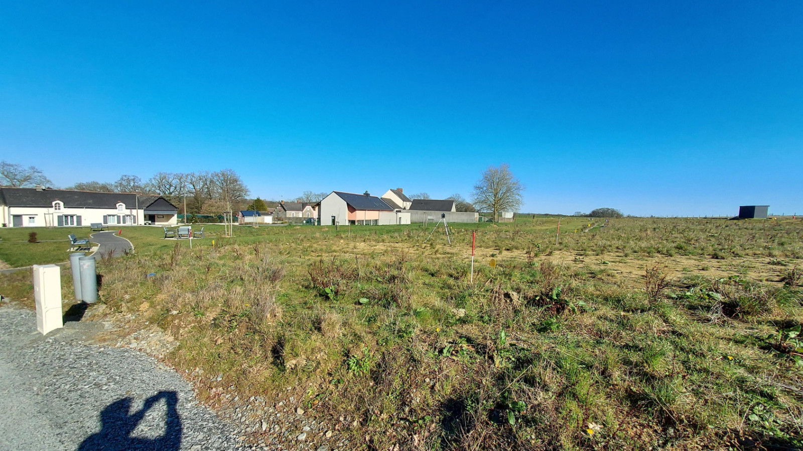 Terrain constructible de 321m2 à Andouillé-Neuville