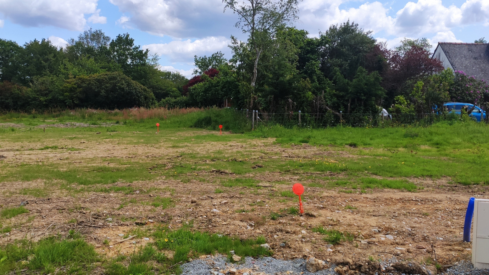 Terrain constructible de 433m2 à Joué-sur-Erdre