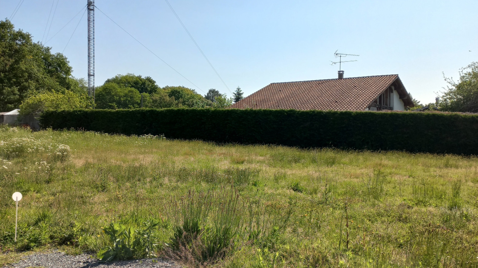 Terrain constructible de 500m2 à Belin-Béliet