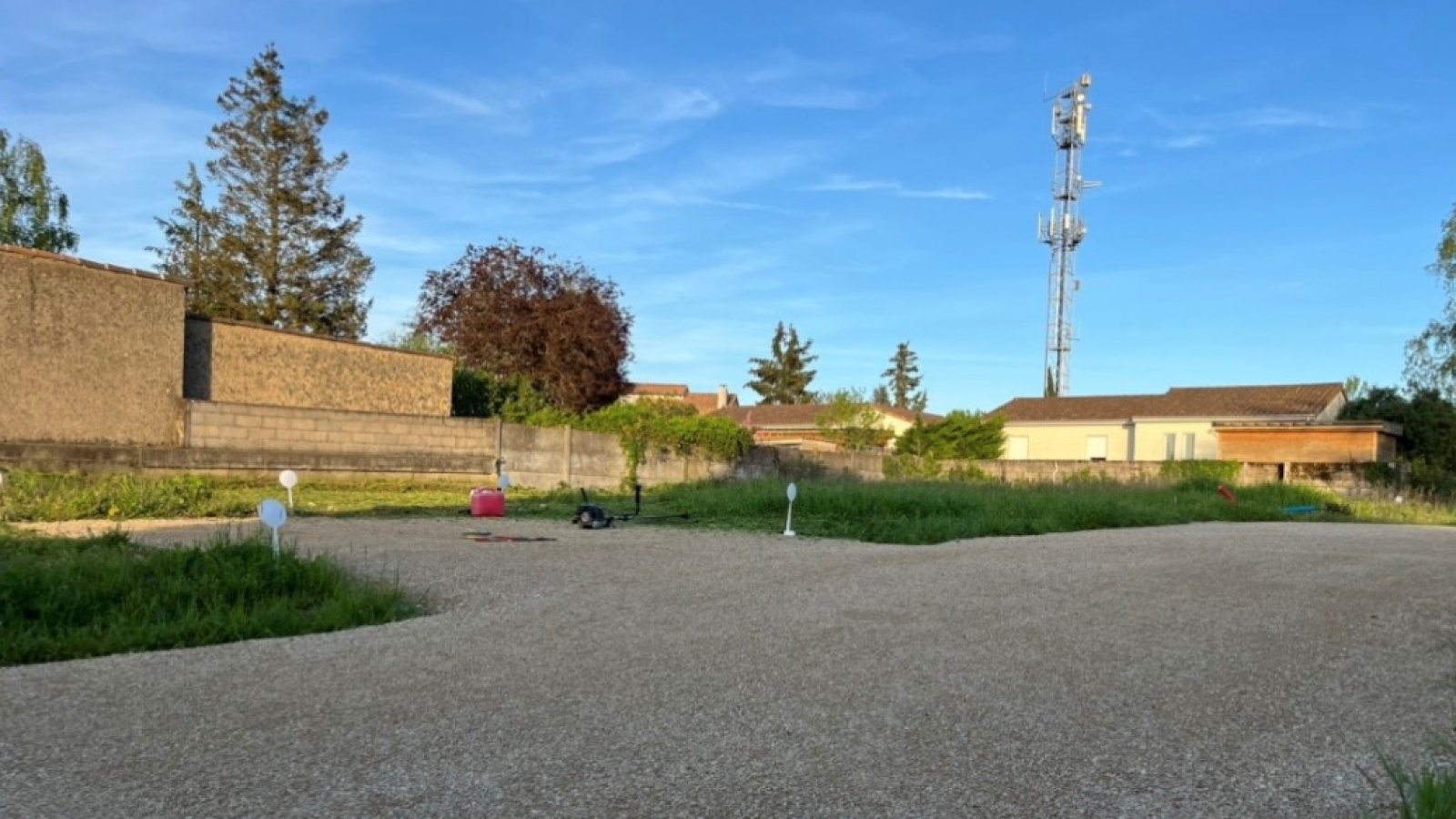 Terrain constructible de 405m2 à Migné-Auxances