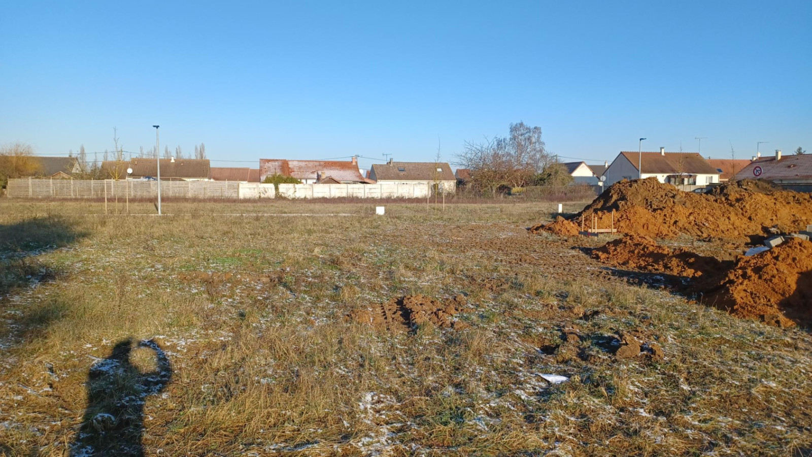 Terrain constructible de 1433m2 à La Ferté-Saint-Aubin