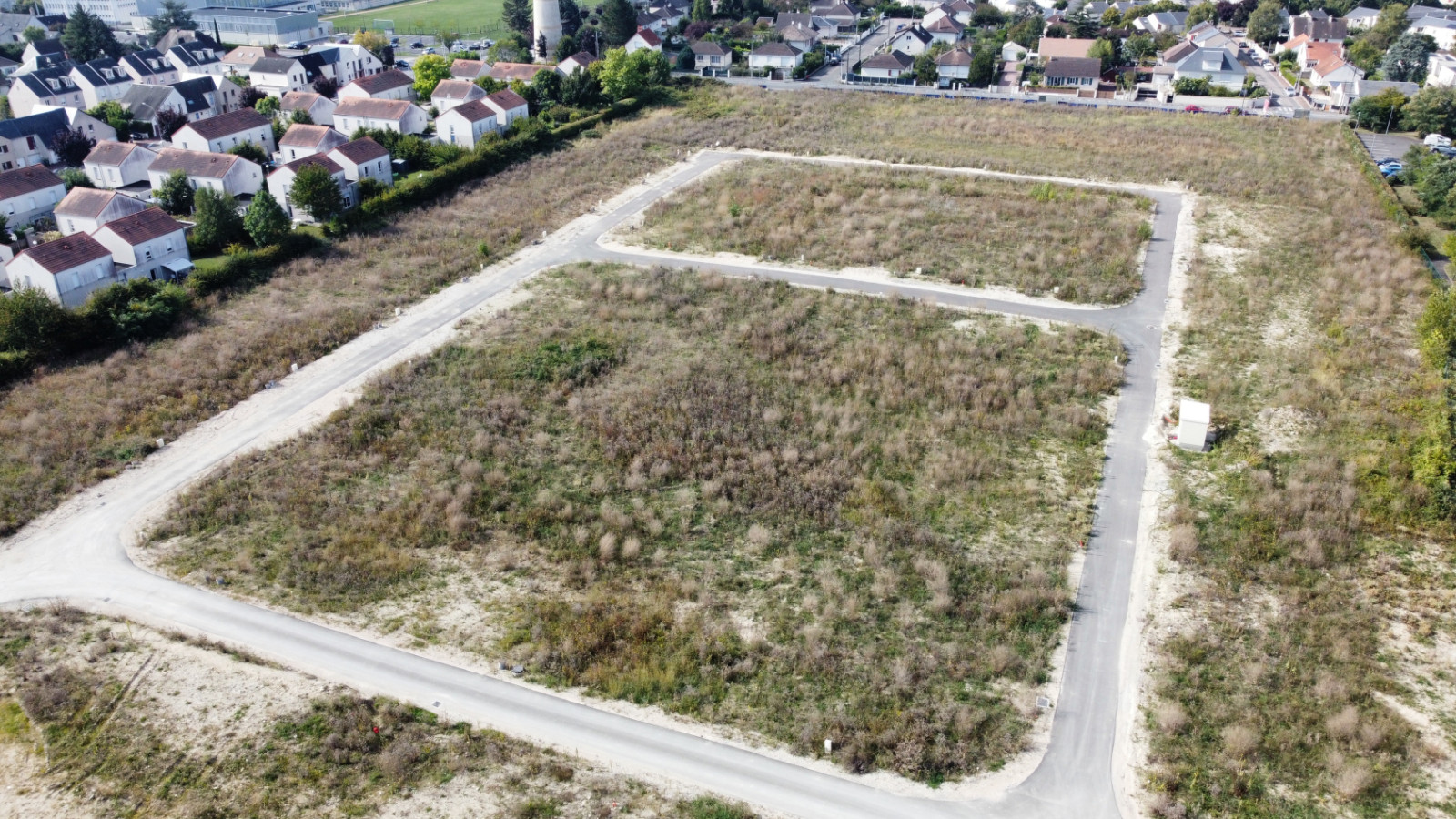 Terrain constructible de 376m2 à La Chapelle-Saint-Mesmin